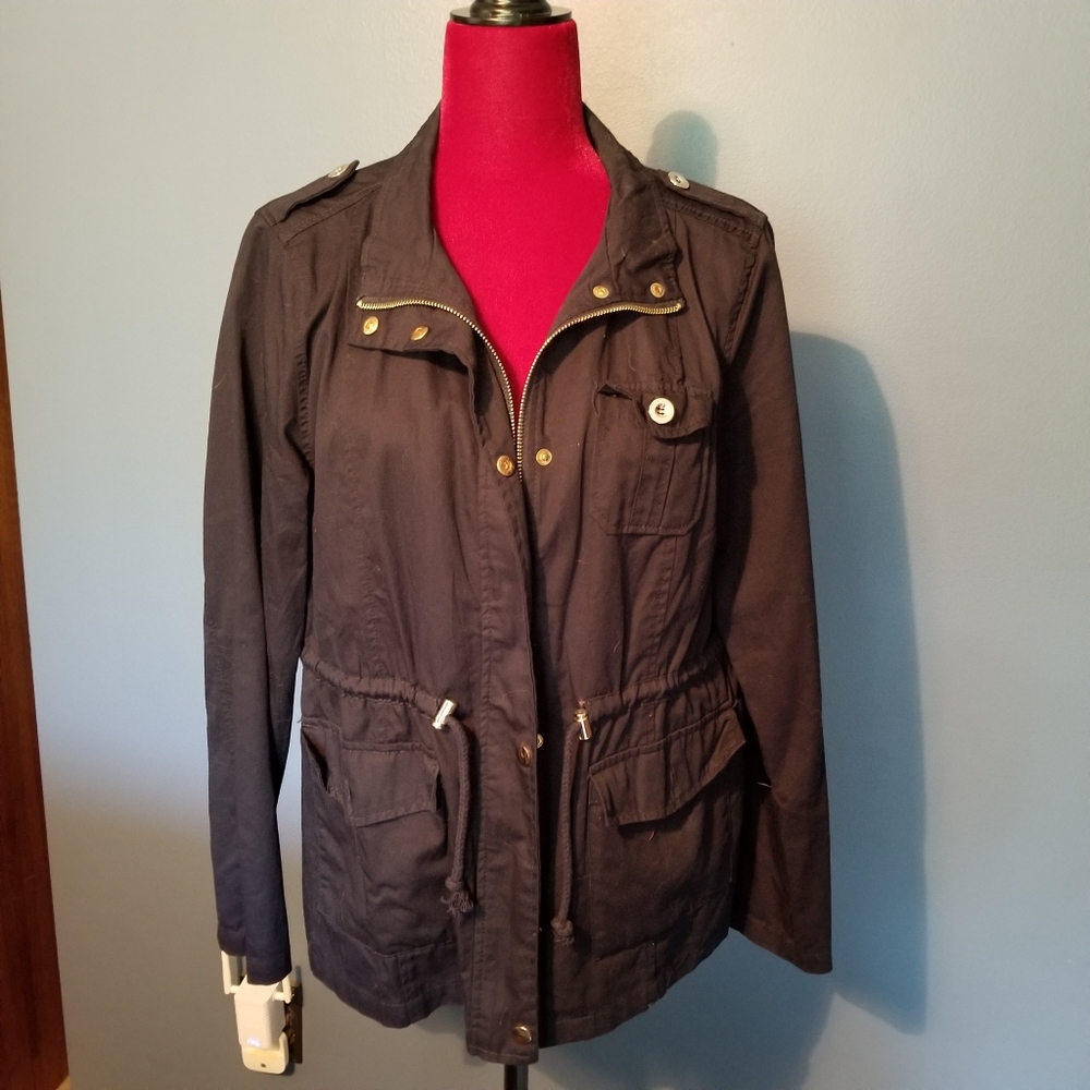 Anorak BRAND NEW Utility Military Navy Blue Jacket